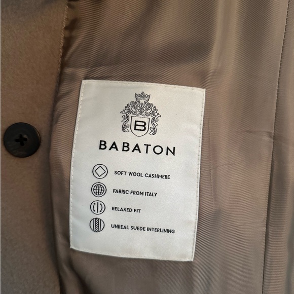 Aritzia Babaton Camel Double-Breasted Trench Coat - Picture 9 of 9